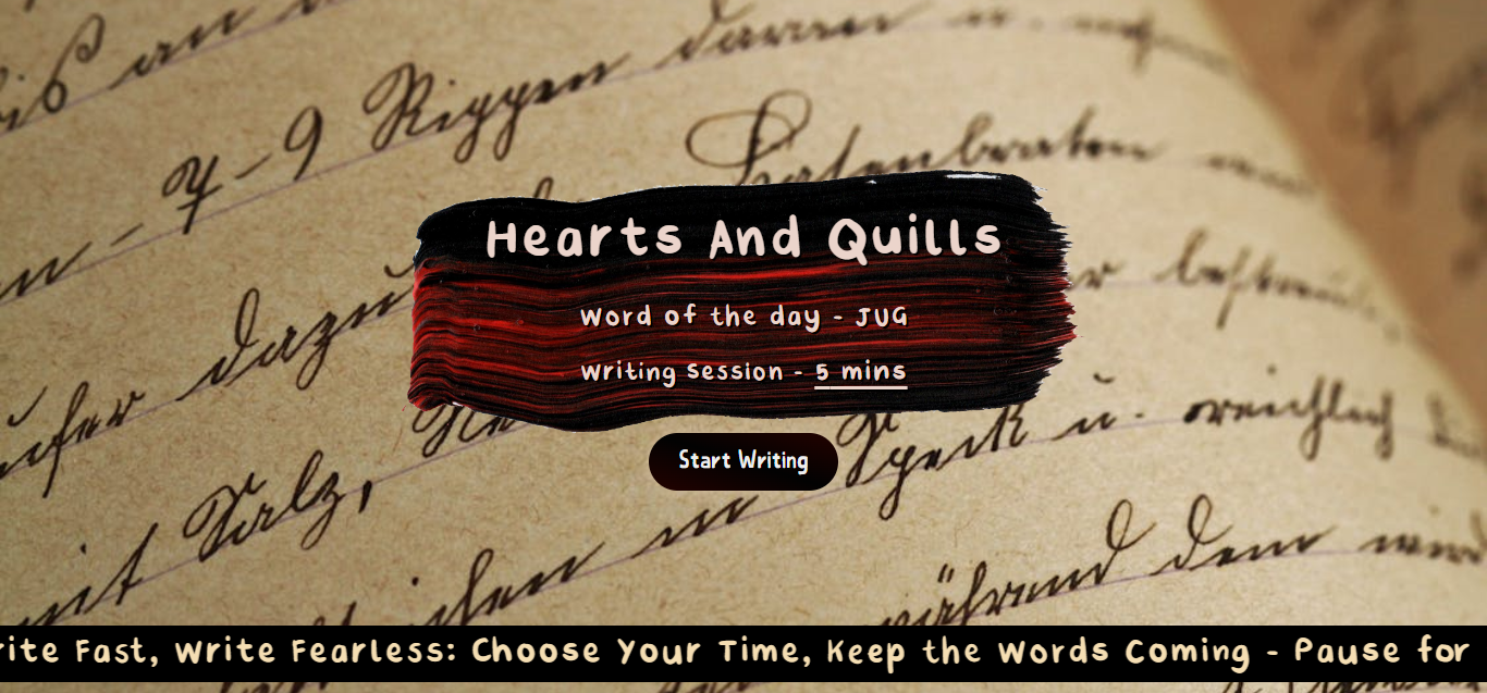 Writing Website